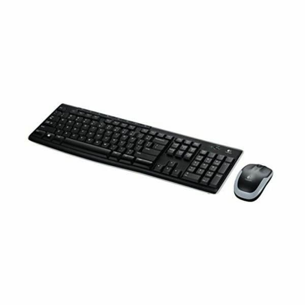 Näppäimistö ja Optinen Hiiri Logitech 920-004513 2,4 GHz Musta Espanja Espanjalainen Qwerty QWERTY