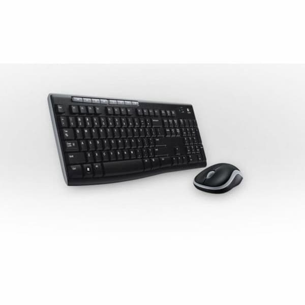 Näppäimistö ja Optinen Hiiri Logitech 920-004513 2,4 GHz Musta Espanja Espanjalainen Qwerty QWERTY