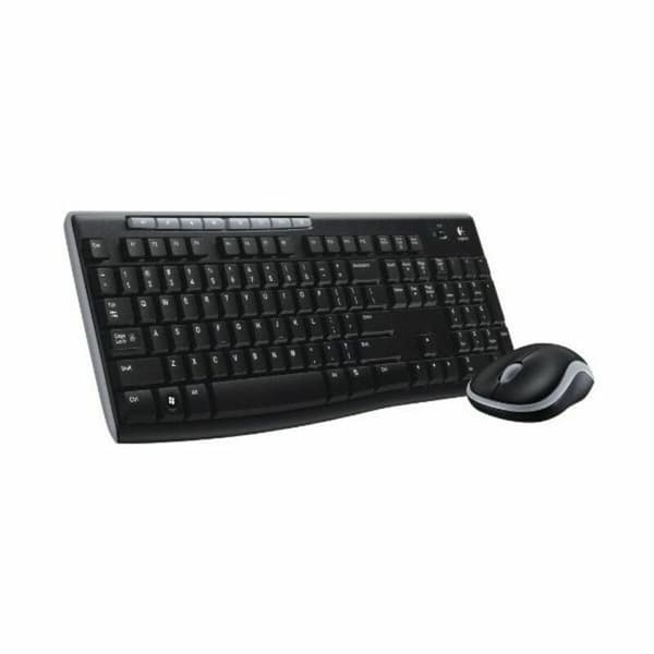 Näppäimistö ja Optinen Hiiri Logitech 920-004513 2,4 GHz Musta Espanja Espanjalainen Qwerty QWERTY