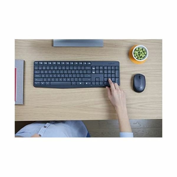 Trådlöst Tangentbord och Mus Logitech 920-007919 spanska Qwerty Spanska QWERTY