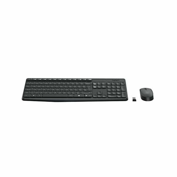 Trådlöst Tangentbord och Mus Logitech 920-007919 spanska Qwerty Spanska QWERTY Grå