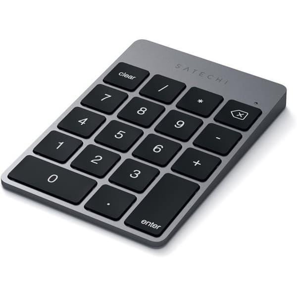 Bluetooth-tangentbord - Satechi - Aluminium Slim - Grå - Trådlös - Anslutningsteknik