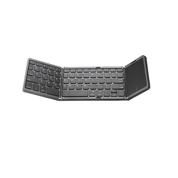 INF Tri-Foldbart Trådløst Tastatur for Multi-System Enheter