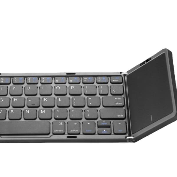 INF Tri-Foldbar Trådløst Tastatur til Multi-System Enheder