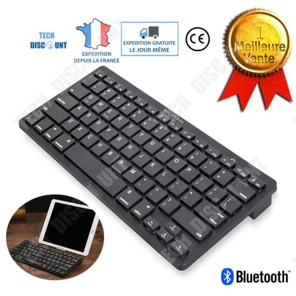 TD® Universal Bluetooth trådlöst tangentbord Tyst Lång batteritid