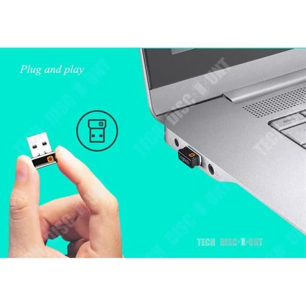 Trådlöst QWERT TD® touch-tangentbord, 2,4G trådlös anslutning, USB-gränssnitt, slimmad arkitektur för kontor, 78 ultra-tunna tangenter