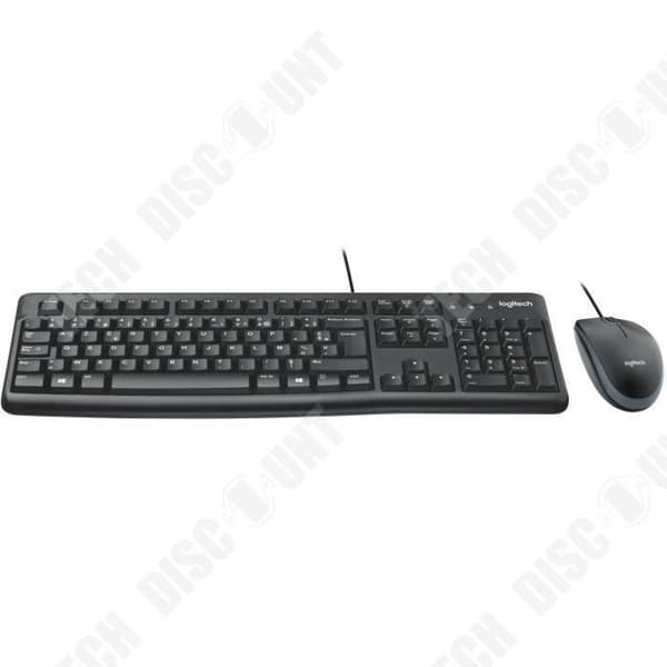 TD® Wired Keyboard-Mouse Pack - MK120 - Kontorstillbehör