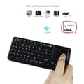 Miniatyrbild 2 av 4: Trådlöst tangentbord - INN® - Mini QWERTY - Färgbelyst - 76 tangenter - Ergonomisk design