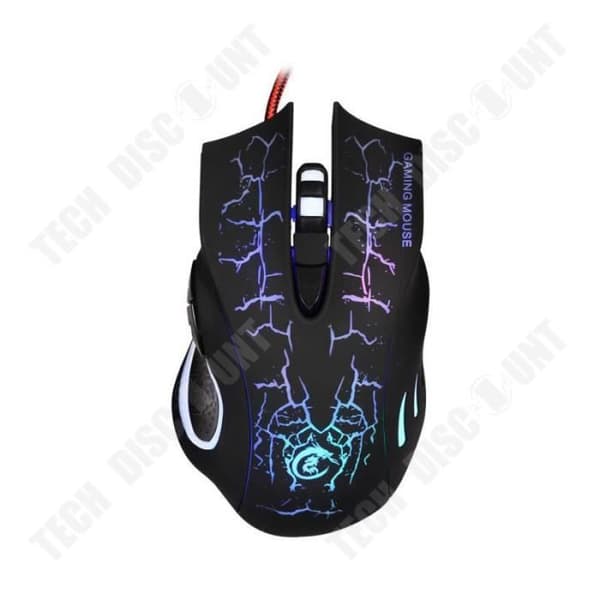 TD® LED Gaming 2.4G trådbundet tangentbord och datormus Gamer Multimedia Mouse 305 Cool Lighting Super Typing Feeling