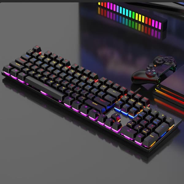 Mechaniskt Tangentbord - INN® - QWERTY - 104 Tangenter - Trådlös - Belyst