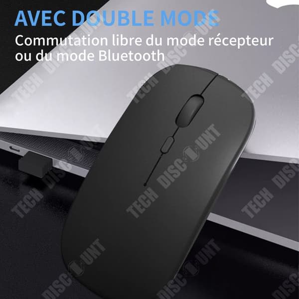 TD® 2.4G trådlös mus laddning och belysning mobil optisk mus dual-mode switching receiver Dual-mode tangentbord och mus