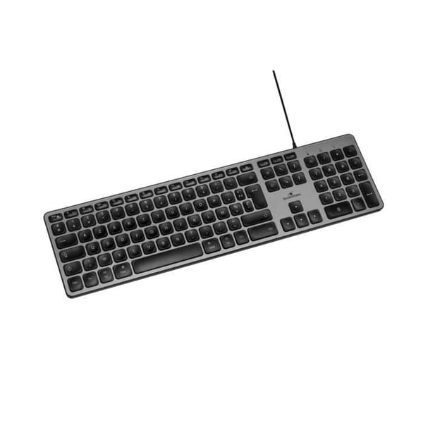 Trådbundet tangentbord - Bluestork - KB Mac - Azerty - Mac-kompatibelt - Svart