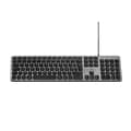 Miniatyrbild 2 av 5: Trådbundet tangentbord - Bluestork - KB Mac - Azerty - Mac-kompatibelt - Svart