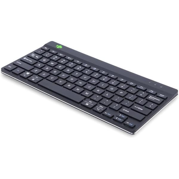 Kompakt Keyboard R-Go Break Bluetooth med Anti-RSI Pausprogram Ultra-Tunn QWERTY US Trådlös Kompatibel med Windows/Mac/L