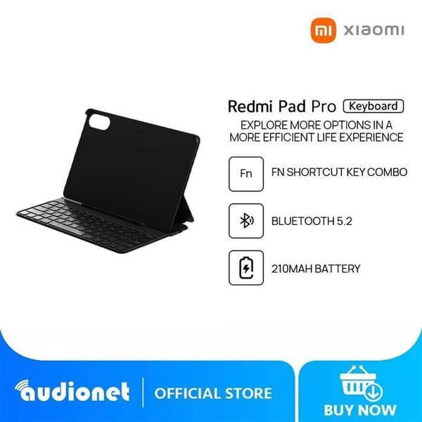 Tangentbord för surfplatta - XIAOMI - Redmi Pad Pro - Bluetooth 5.2 - Ultratunn - Magnetisk