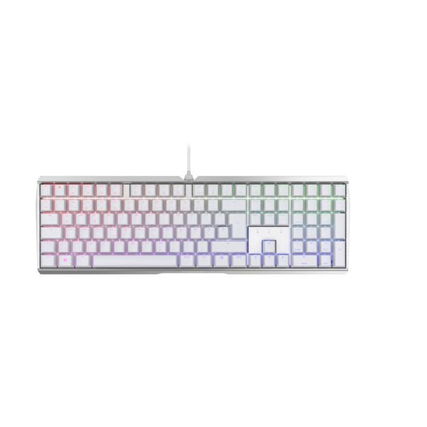Spelklaviatur - CHERRY - MX BOARD 3.0S - RGB - USB - MX RED - Vit