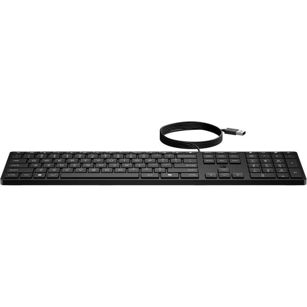 Tastatur og mus HP 9SR37UT#ABE Sort Sort