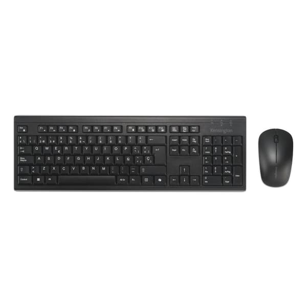 Tangentbord och Mus Kensington K75560ES Svart spanska QWERTY