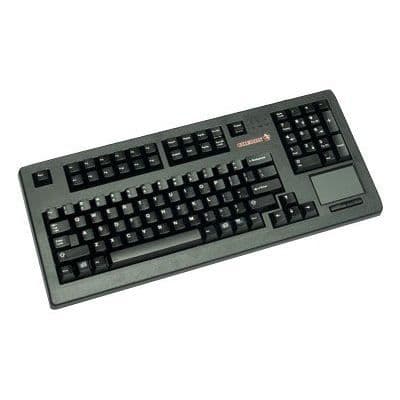 Tangentbord - CHERRY - G80-11900 - Kabelanslutet - USB - Storbritannien - Svart