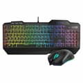 Miniatyrbillede 2 af 11: Gaming-tastatur og -mus Krom NXKROMKRSHRSP Sort