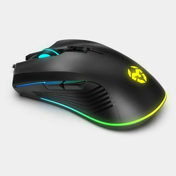 Gaming-tastatur og -mus Krom NXKROMKRSHRSP Sort
