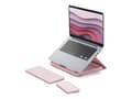 Miniatyrbilde 1 av 5: Logitech Casa Pop-Up Desk - Tastatur- og touchpadsett - trådløs - Bluetooth LE - bohemsk rødme