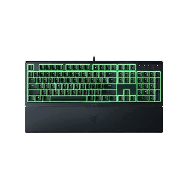 Gamingtangentbord - Razer - Ornata V3 X - Membran - Bakgrundsbelyst - Ergonomiskt handledsstöd Svart