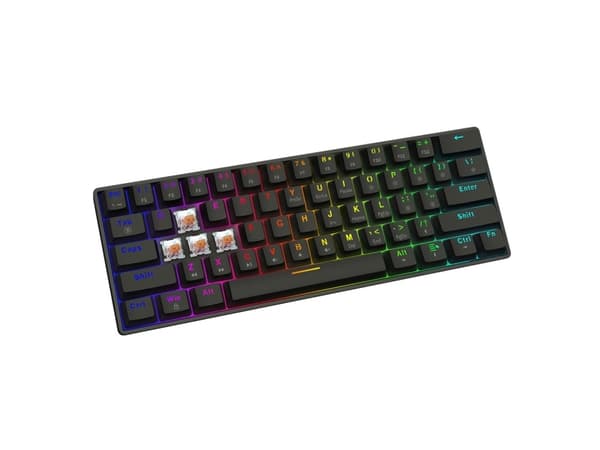 Klawiatura mechaniczna BLACKOUT X2 OUTEMU Peach Silent, Hot Swap