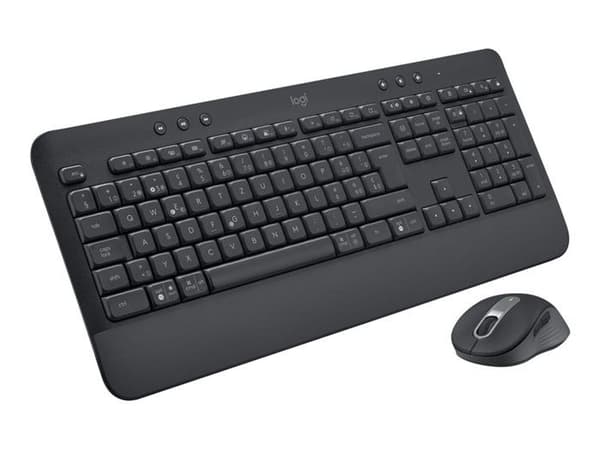 Tangentbord och musset - Logitech - MK650 - Trådlös - Bluetooth LE - QWERTY International