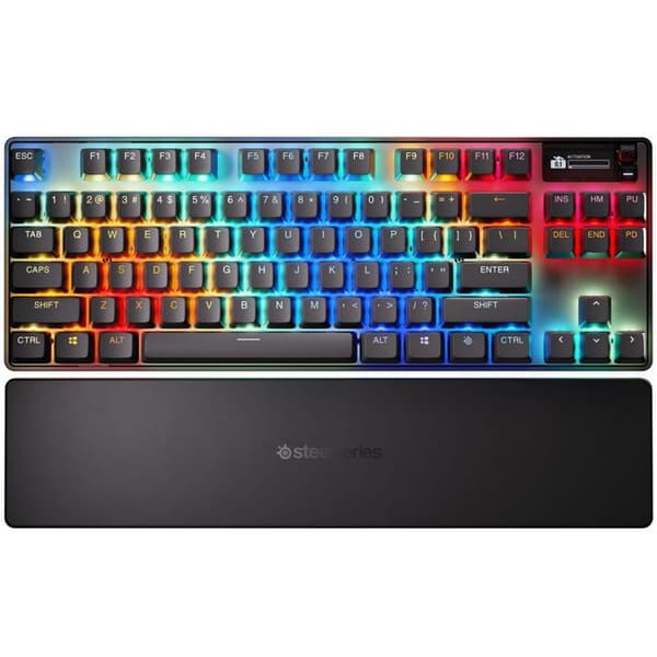 SteelSeries Apex Pro TKL Wireless Gen 3 - HyperMagnetic Gaming Tangentbord - OmniPoint 3.0 Tillbehör - Justerbar Aktivering