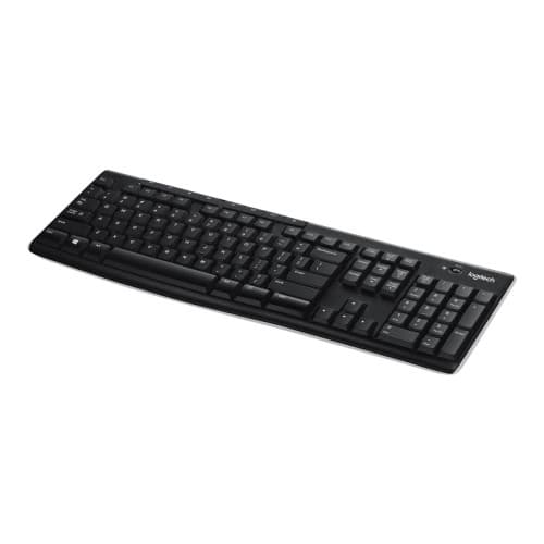 Logitech Wireless Keyboard K270 - tangentbord - USA/Europa Inmatningsenhet