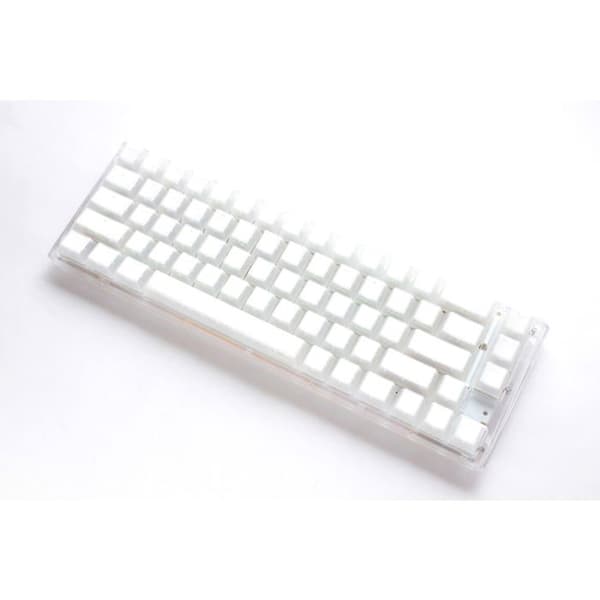 Gaming-tangentbord - DUCKY - One 3 Aura White SF - Bakgrundsbelyst RGB LED - MX-Blue - Trådad