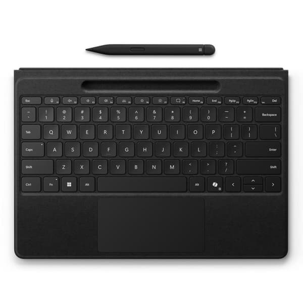 Tangentbord Microsoft Y8U-00013 Svart Qwerty Spanska