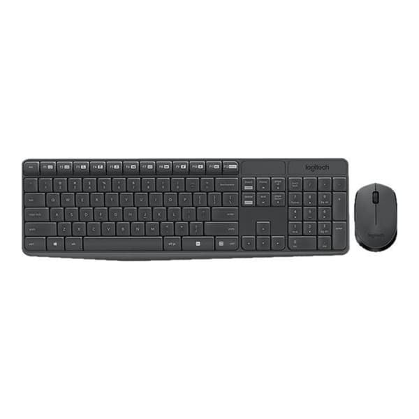 Logitech MK235 Trådlöst tangentbord och musset 2.4 GHz Medelhavet