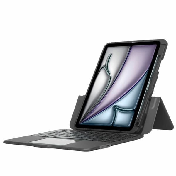Bluetooth-tastatur Targus THZ967ES Sort Spansk qwerty