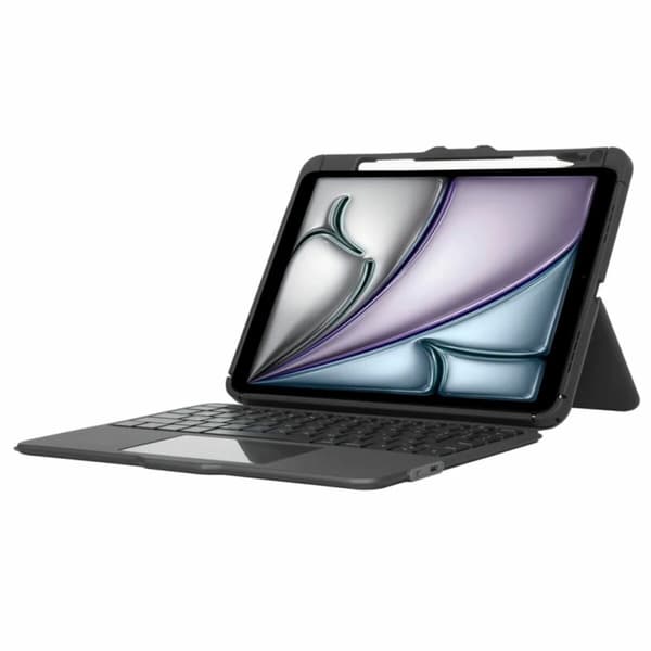 Bluetooth-tastatur Targus THZ967ES Sort Spansk qwerty