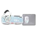 Miniatyrbillede 2 af 7: Tastatur og mus NASA ANDROMEDA4IN1-W Hvid Multifarvet Spansk qwerty