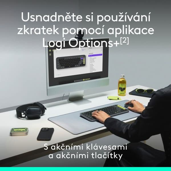 Logitech Pop Icon Combo, Lila - US INTL