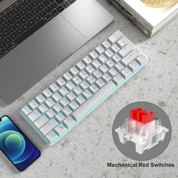 Clavier mécanique MageGee MK-STAR61-W - US