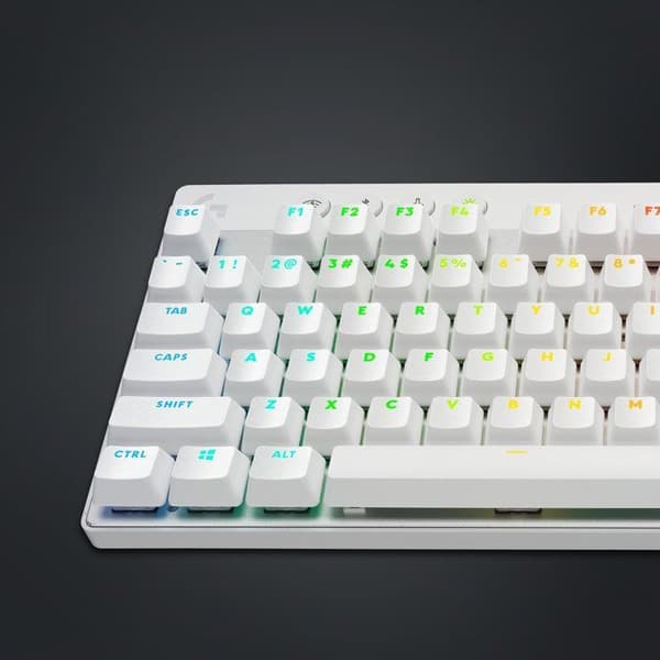 Logitech G PRO X TKL LIGHTSPEED Taktile, vit - US INTL