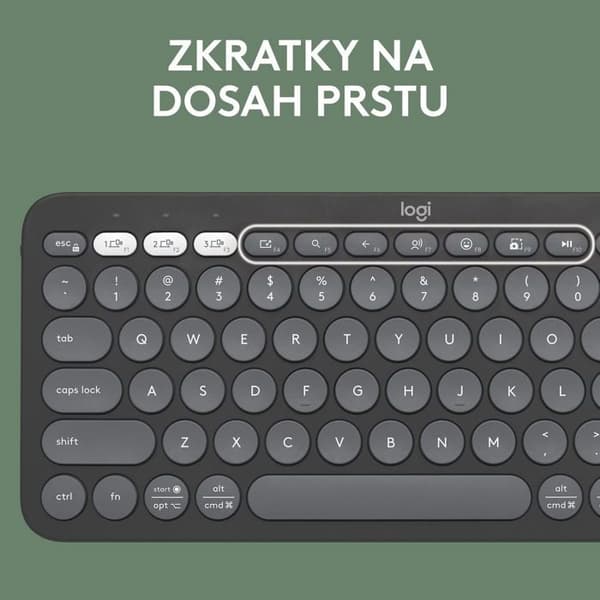 Logitech Pebble Keyboard 2 K380s, Grafit - US INTL
