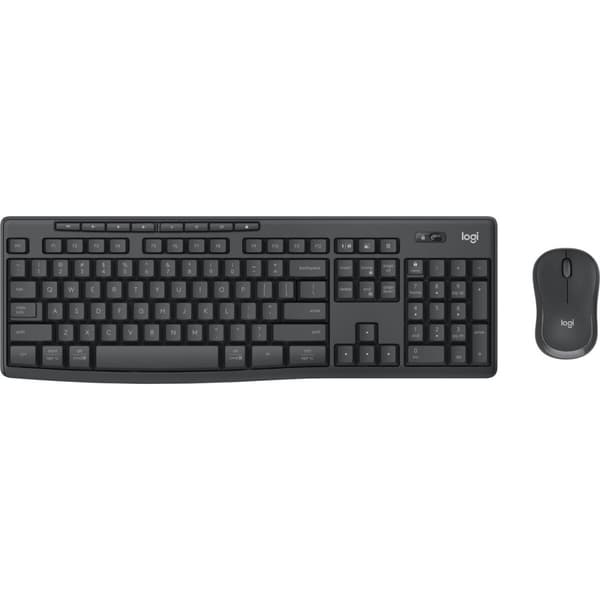 Tastatur og mus Logitech MK370 Grafit Italiensk Qwerty US Grafit