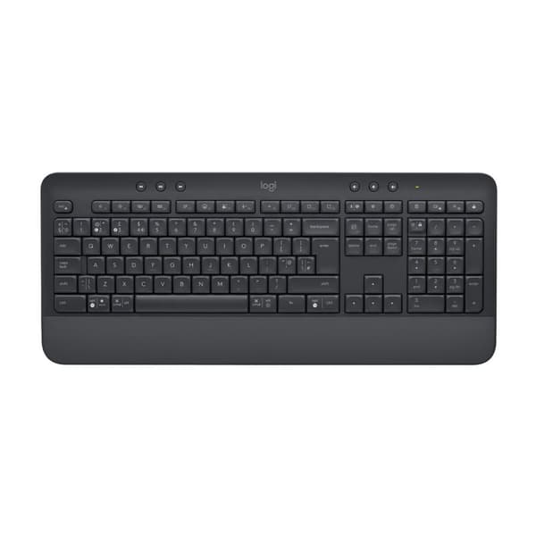 Tastatur og trådløs mus Logitech MK650 Grafit Engelsk QWERTY