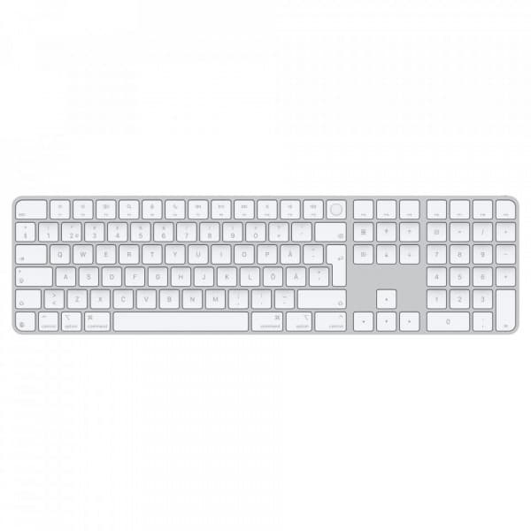 Apple Magic Keyboard -trådlöst tangentbord, finska/svenska, vita tangenter