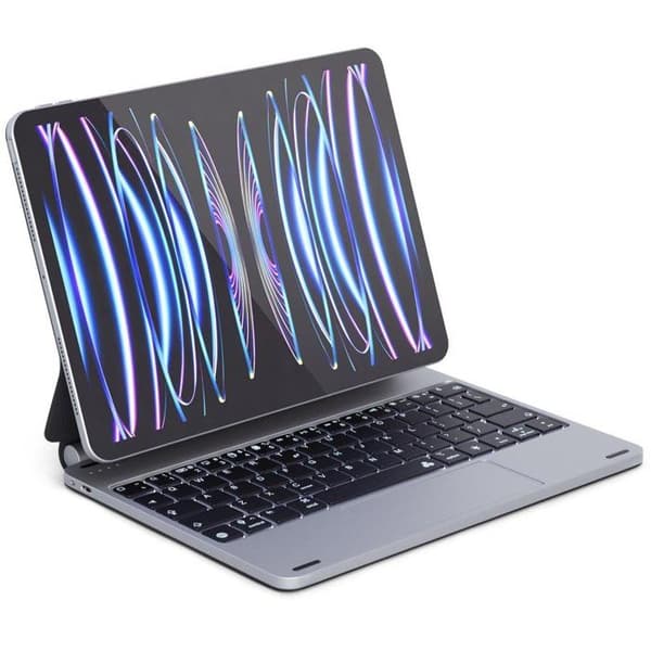 Aluminiumtangentbord Epico för iPad Pro 11/iPad Air 10,9/iPad Air 11 M2/M3 - FR