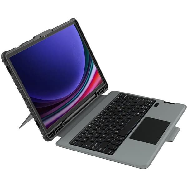 Nillkin Bumper Combo Tangentfall med skydd för Samsung Tab S9 Svart