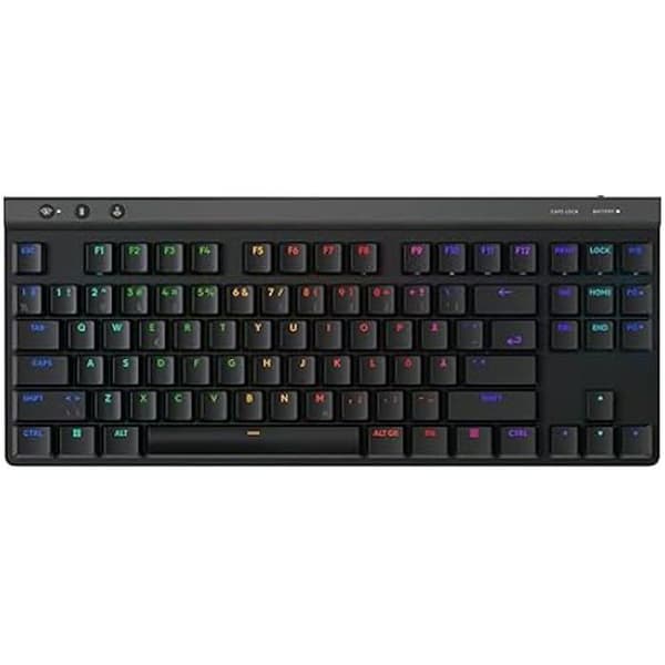 Mekaniskt tangentbord - LOGITECH G - G515 Lightspeed TKL - Trådlöst - Bakgrundsbelyst - QWERTY