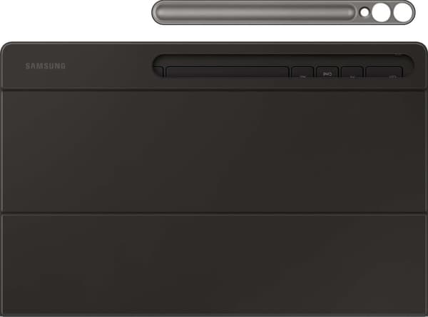 Samsung Galaxy Tab S9 Ultra/S9 Ultra 5G/S10 Ultra/S10 Ultra 5G Tangentbordsfodral Slim - Svart(Nordisk)