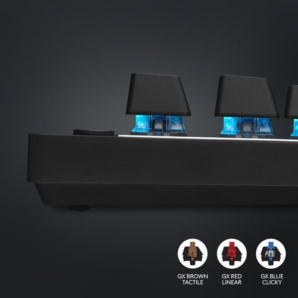 Logitech G PRO X TKL LIGHTSPEED Taktile, svart - US INTL