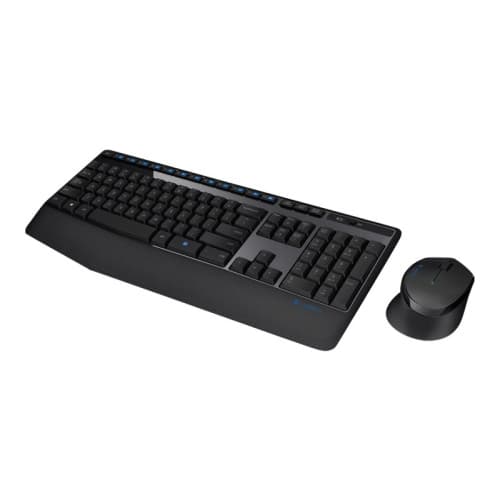 Logitech Wireless Combo MK345 - sats med tangentbord och mus - tjeckiska Inmatningsenhet Svart